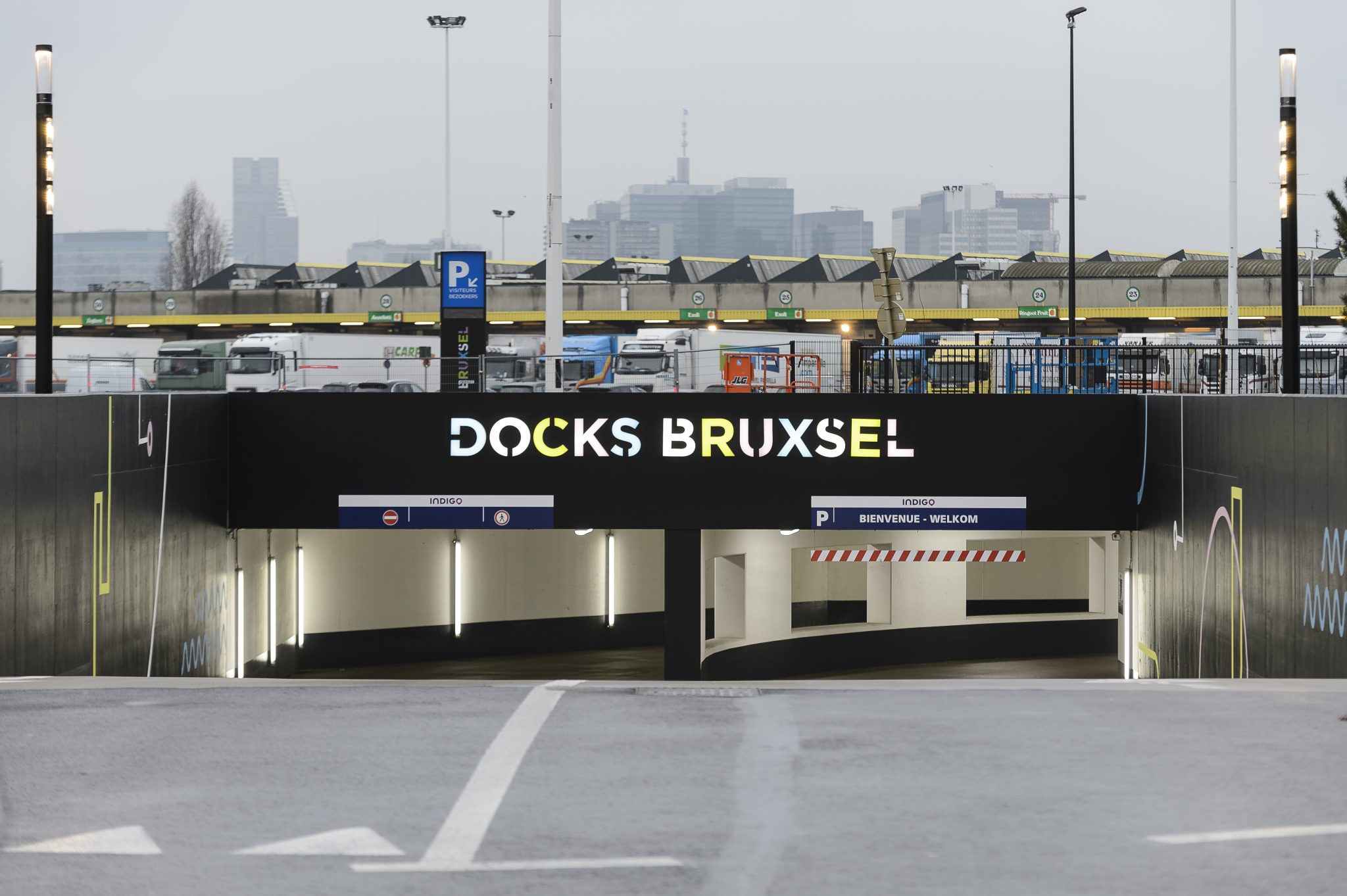 Entrée Docks Bruxsel