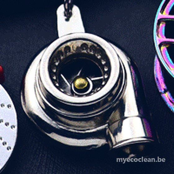 Porte-clés turbo en métal